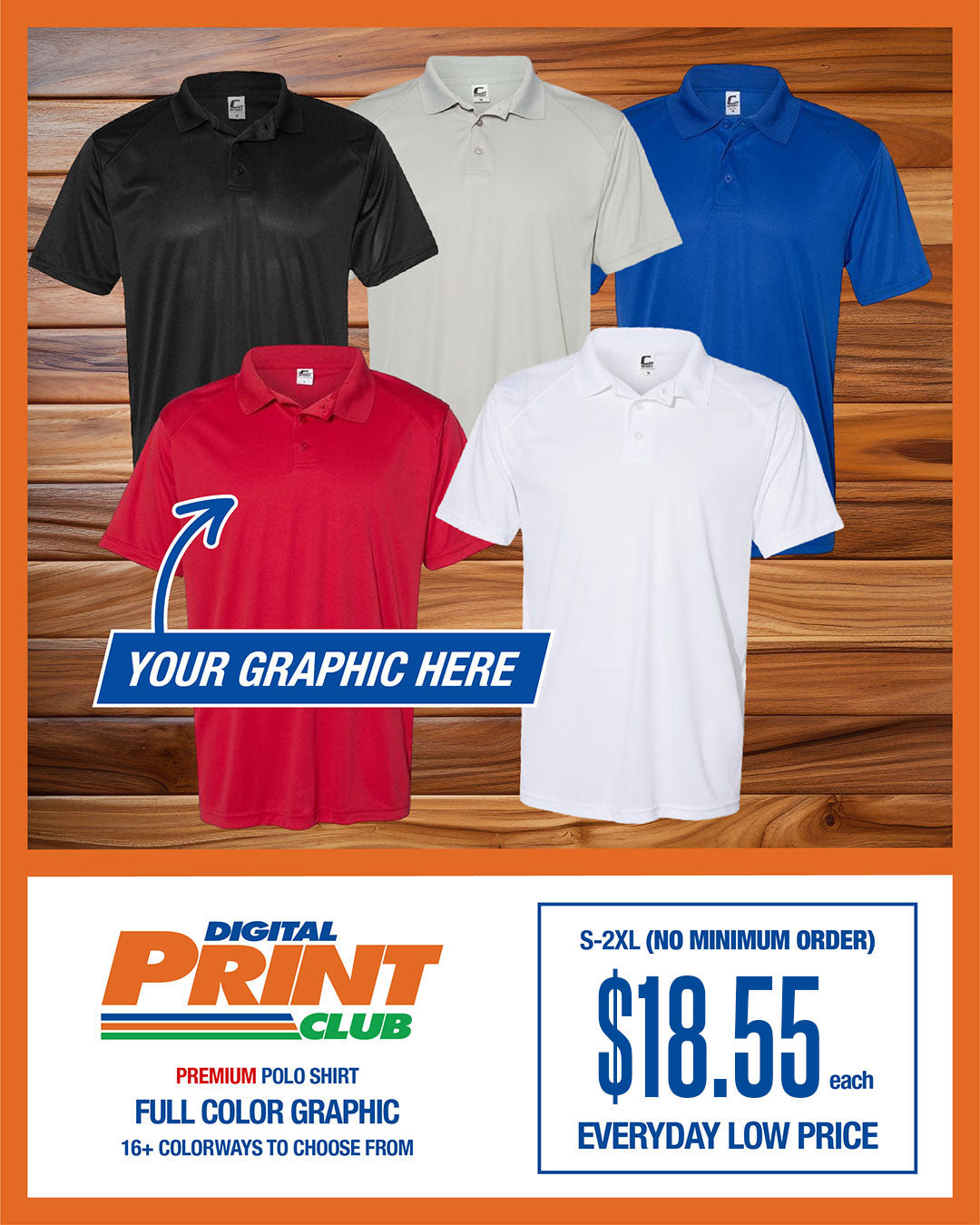 Custom Premium Polo Shirt