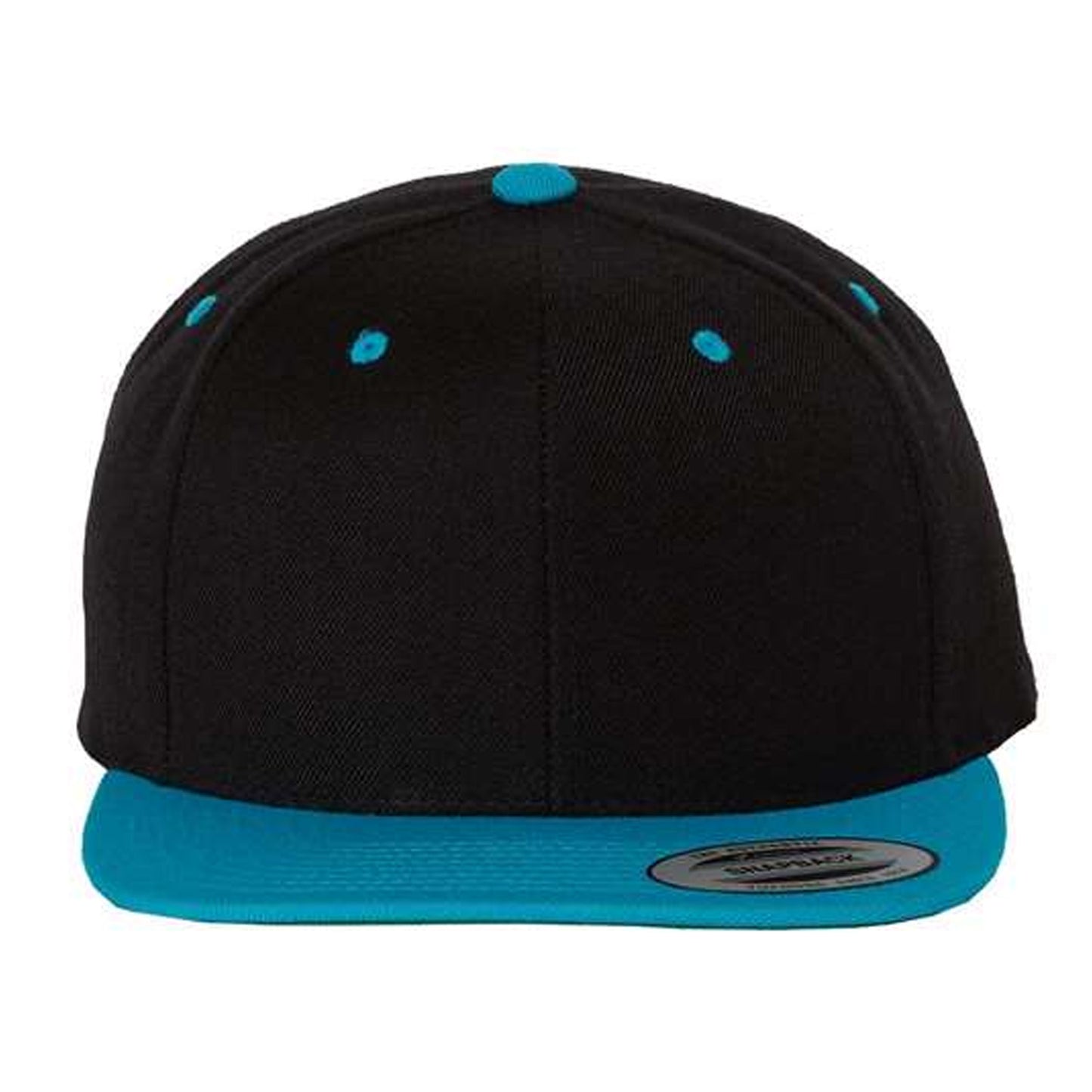 YP Classics 6089M Adult Flat Visor Classic 6-Panel Snapback Cap