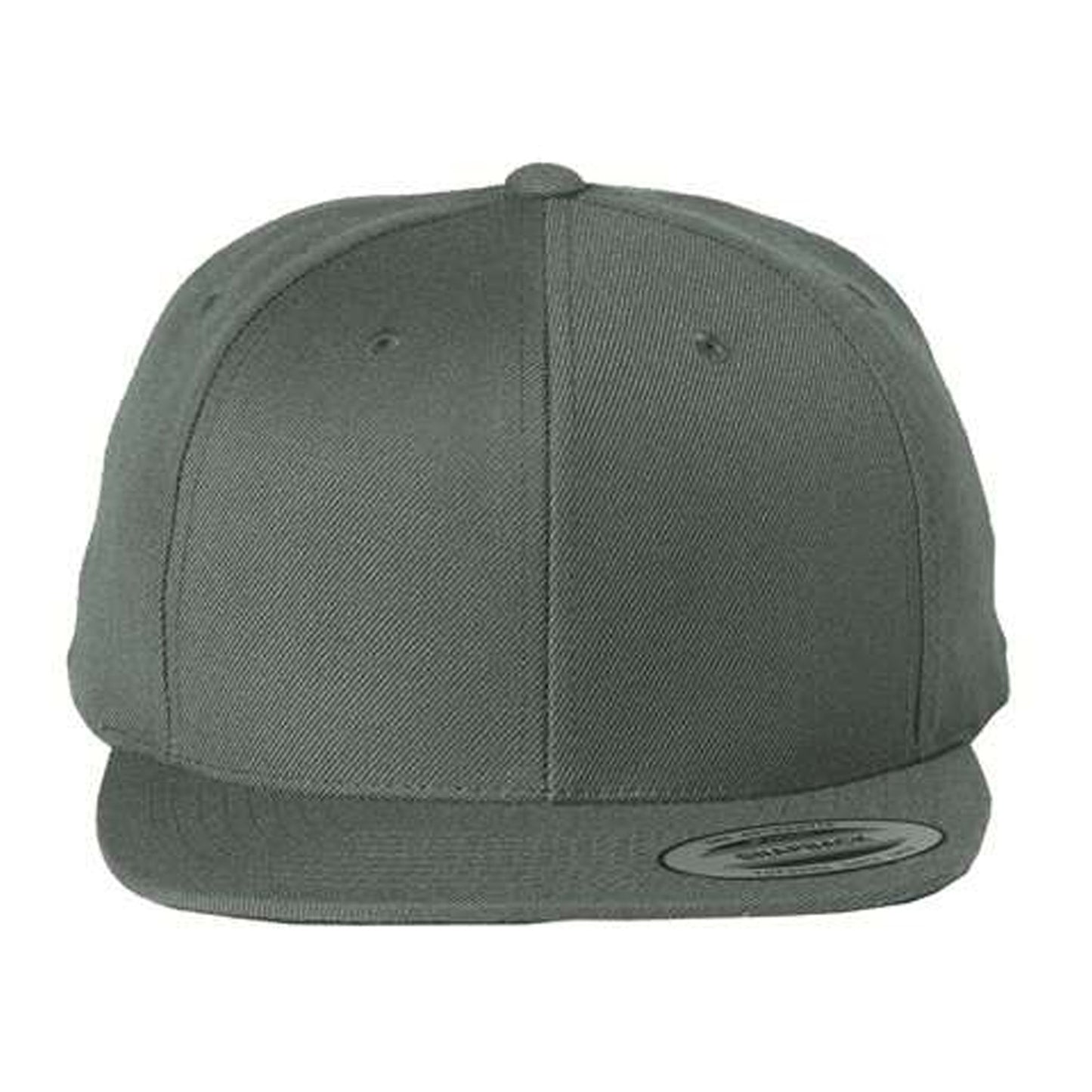 YP Classics 6089M Adult Flat Visor Classic 6-Panel Snapback Cap