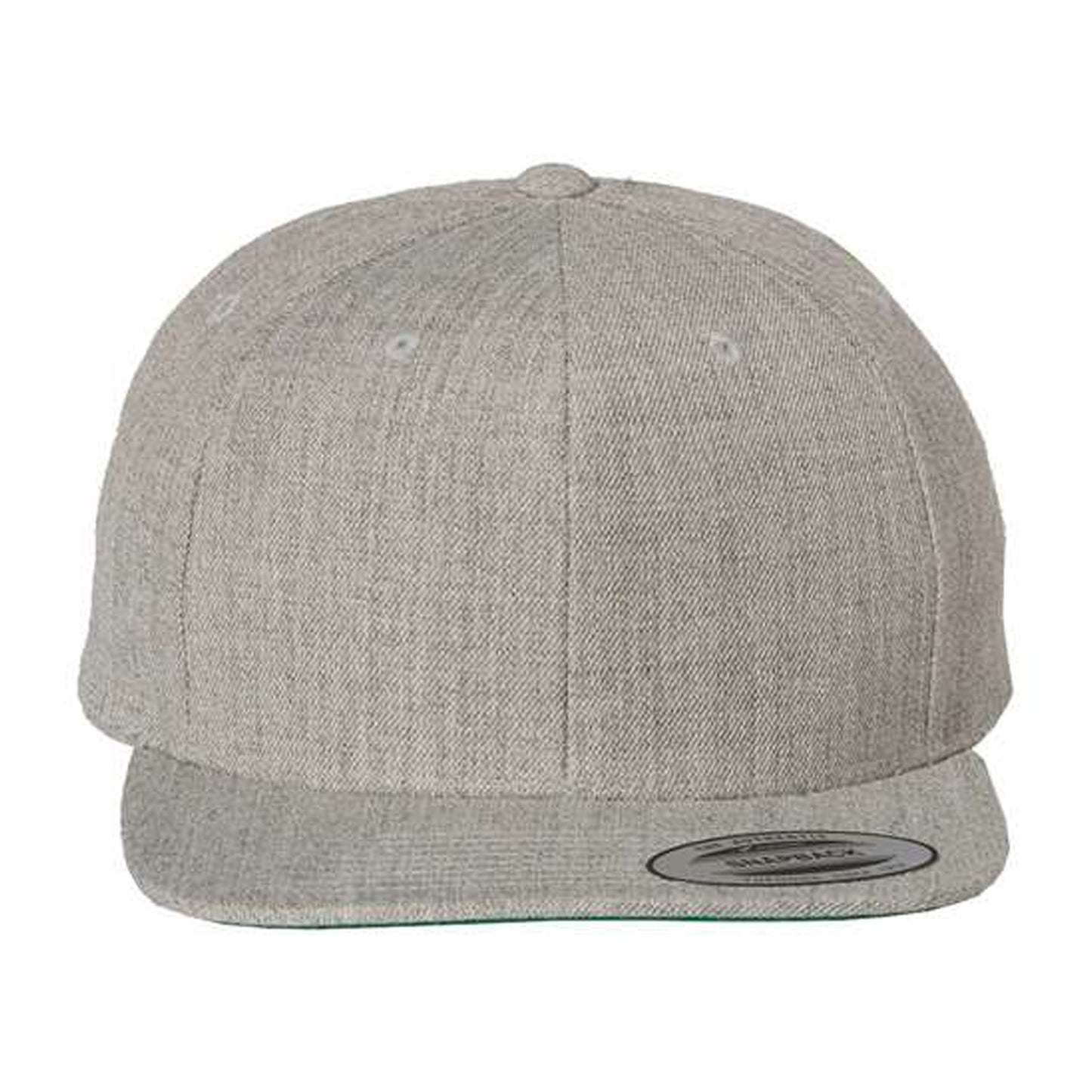 YP Classics 6089M Adult Flat Visor Classic 6-Panel Snapback Cap