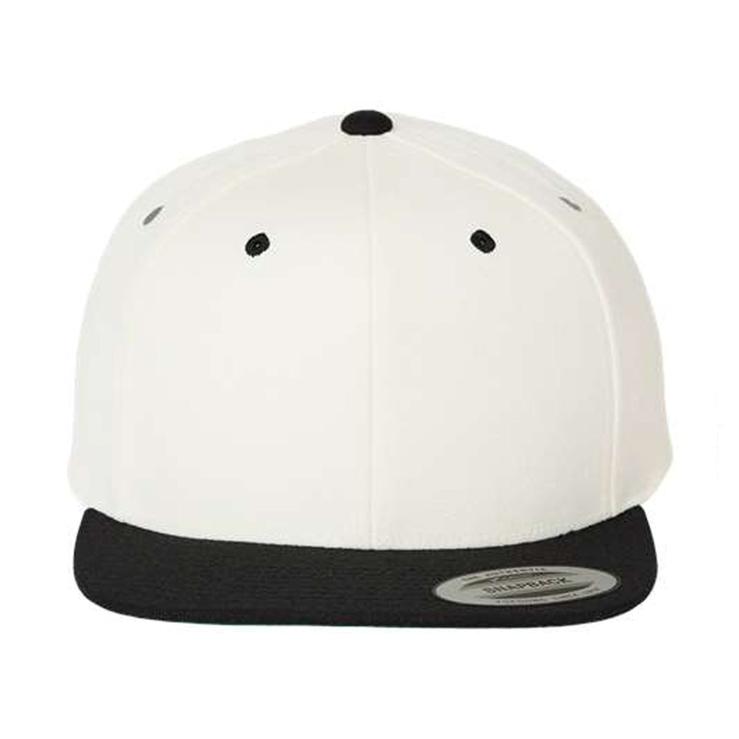 YP Classics 6089M Adult Flat Visor Classic 6-Panel Snapback Cap