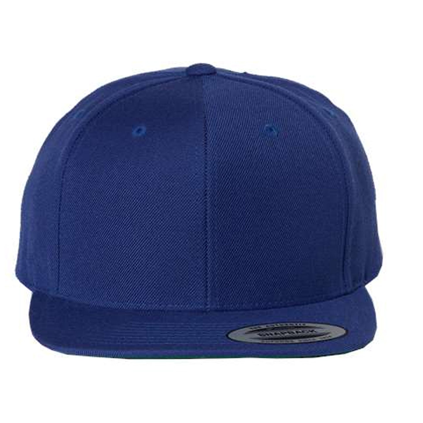 YP Classics 6089M Adult Flat Visor Classic 6-Panel Snapback Cap