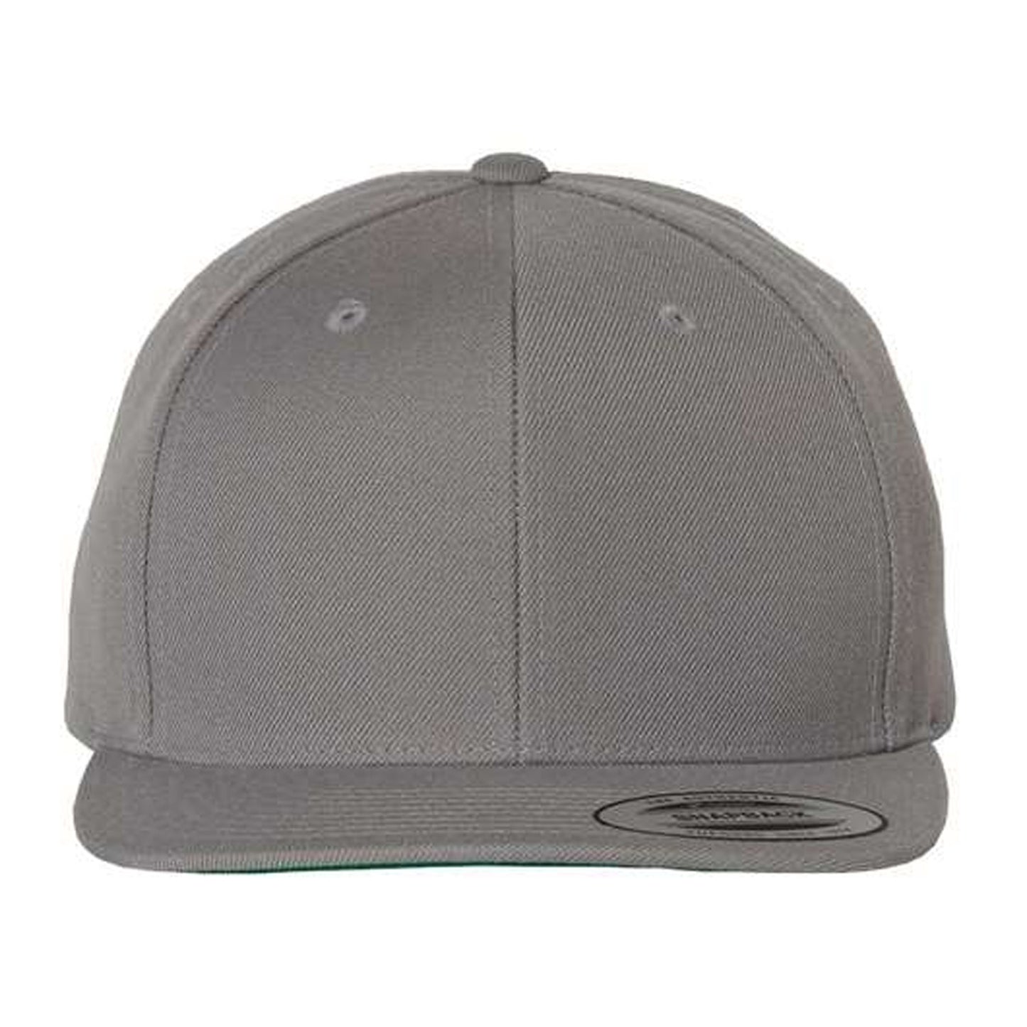 YP Classics 6089M Adult Flat Visor Classic 6-Panel Snapback Cap